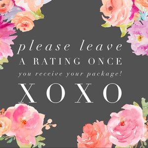 Please leave a rating!